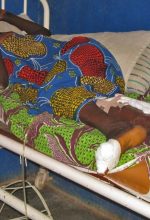 Regina Luka lost her husband and two children, ages 2 and 4, in Feb. 21 attack by unknown assailants in Plateau state. (Morning Star News photo)