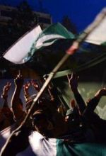Demonstration amid Pakistani elections, which can harbor religious conflict.