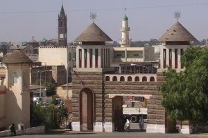 Mosque, Eritrean Orthodox and Catholic churches in Asmara, Eritrea. (Wikipedia)