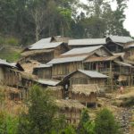 Village in Laos, where communist officials persecute Christians for their faith,