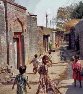 A typical village in Maharashtra state. (World Housing Encyclopedia photo)