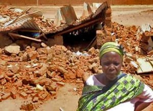 Sudanese authorities demolished the Church of St. John in Khartoum without warning on June 18, 2012. (Barnabas Fund photo)