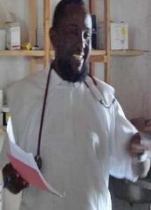 Ahmed Ali Jimale taught medicine and first aid in Kismayo, Somalia.