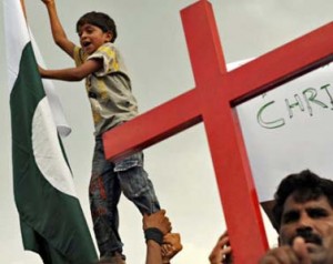 Protests against Pakistan's blasphemy laws. (Thepersecution.org photo)