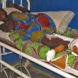 Regina Luka on her hospital bed after attack by suspected Islamic extremists in Plateau state. (Morning Star News photo)