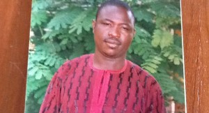 A photo of Ibrahim Bitrus, an AIDS worker killed by Boko Haram.