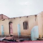 COCIN church building in Zango, Plateau state, burned by Muslim assailants. (Morning Star News photo)