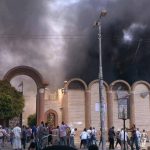 St. George Church in Sohag, one of more than two dozen Egyptian church buildings attacked on Wednesday, Aug. 14. (Watani photo)