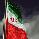 Iranian flag (Wikipedia)