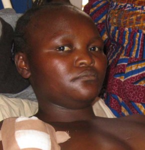 Lyop Dangyel suffered three gunshot wounds and lost two of her three daughters in attack in Torok, Plateau state. (Morning Star News)