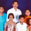 The Rev. Orucanti Sanjeevi with family members. (Morning Star News via Sanjeevi family)