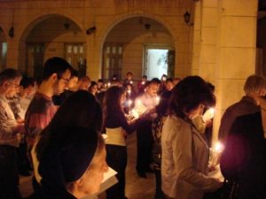 Easter at a Damascus church. (Aid to the Church in Need)