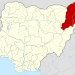 Borno state, Nigeria, where Islamic extremists with Boko Haram kidnapped Christian girls. (Wikipedia)