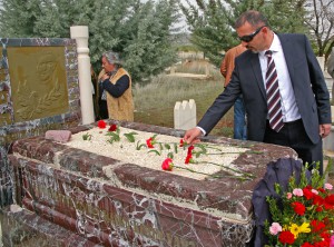 Soner Tufan of the Association of Protestant Churches in Turkey, after memorial ceremony for Uğur Yüksel on April 18. (Morning Star News)