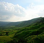 Mountains of western Maharashtra state, India. (Wikipedia)