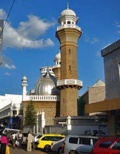 Jamia Mosque in Nairobi, Kenya. (Wikipedia)
