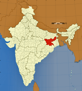 Map of Jharkhand state, India. (CC by sa PlaneMad Wikimedia httpcommons.wikimedia.orgwikiFileIndia_Jharkhand_locator_map.svg)