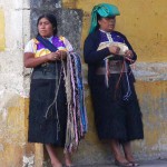 Street vendors in San Cristobal de las Casas, Chiapas. (Wolfgang Sauber, Wikipedia)