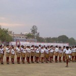 RSS drill in Nagpur during a national camp in May 2011. (Ganesh Dhamodkar Wikimedia Commons)