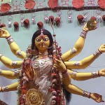 Hindu idol in India. (Wikipedia, Nilanjana94xD)