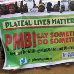 Protestors march against violence in Plateau state, Nigeria. (Sabinews.com)