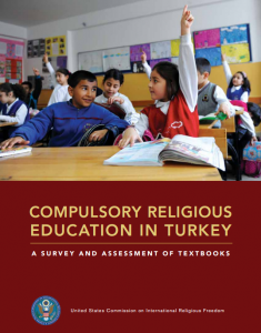 USCIRF report on revised textbooks for religion classes. (USCIRF)
