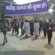Protestors march for protection of Christian community on Jan. 31. (Morning Star News courtesy of Rev. Daniel Inbaraj)