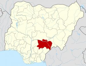 Benue State, Nigeria. (Wikipedia, Himalayan Explorer based on work by Uwe Dedering)