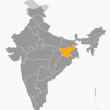 Jharkhand state, India. (Wikipedia)