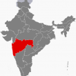 Maharashtra state, India. (Wikimedia)