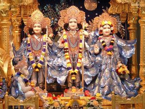 Deities associated with 16th century Hindu devotional Ram Charit Manas. (Wikipedia)