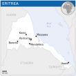 Eritrea, in east Africa. (OCHA)