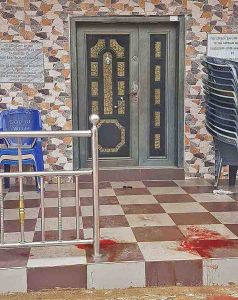 Exterior of worship site attacked in Amakwa Ozobulu in Anambra state, Nigeria. (Morning Star News via Anambra Police)