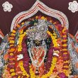 Hindu deity Keshav Dev at temple bearing his name in Mathura, Uttar Pradesh, India. (Wikimedia)