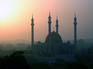 National Mosque in Abuja, Nigeria. (Wikipedia)