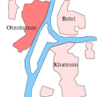 Location of Omdurman, Sudan. (Wikipedia)