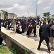 Protestors on their way to Plateau state governor's residence in Jos after attack by Muslim Fulani herdsmen killed Christians. (Morning Star News)