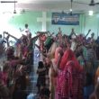 Church at worship in Jaunpur District, Uttar Pradesh on Sept. 16 in spite of persecution by Hindu extremists. (Morning Star News)