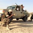 Members of the Nigerian army, which has retaken territory from Boko Haram but struggles to contain terrorist strikes. (Wikipedia, VOA Nicolas Pinault)