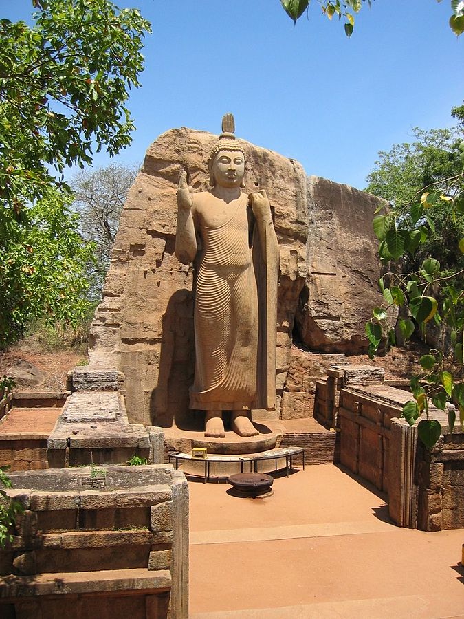 Fifth-century Aukana statue of Buddha in north-central Sri Lanka. (Wikipedia)  - Morningstar News