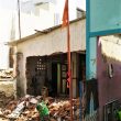 Saffron flag erected by Hindu extremists at half-constructed Believers Prayer Fellowship building in Chennai, India. (Morning Star News)