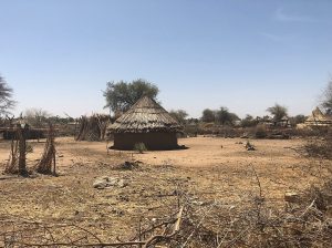 Village in South Darfur, Sudan. (Wikipedia, Chansey)