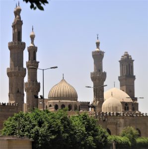 Al-Azhar Mosque in Cairo, Egypt. (Wikipedia, Daniel Mayer)