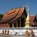 Buddhist temple in Luang Prabang, Laos. (Wikipedia)