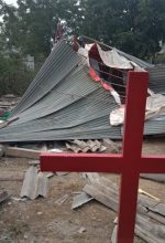 Church building demolished on Jan. 9, 2019 in Narnepadu village, Guntur District, Andhra Pradesh state, India. (Morning Star News)