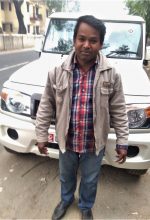 Pastor Dharmendra Singh after his release from jail on bail in Uttar Pradesh, India. (Morning Star News)