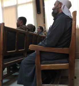 Imam in Bouira court where Dec. 25, 2018 acquittal verdict was delivered. (Morning Star News)