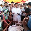 Mourners at funeral of Javed Masih, killed near Faisalabad, Pakistan in May 2019. (Morning Star News)