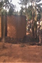 Part of charred home of Yusuf Tulo in Bugwere village, Kibuku District, eastern Uganda. (Morning Star News)