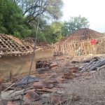 Homes destroyed in Bodiguda, Chhattisgarh state, India, on May 23, 2019. (Morning Star News)